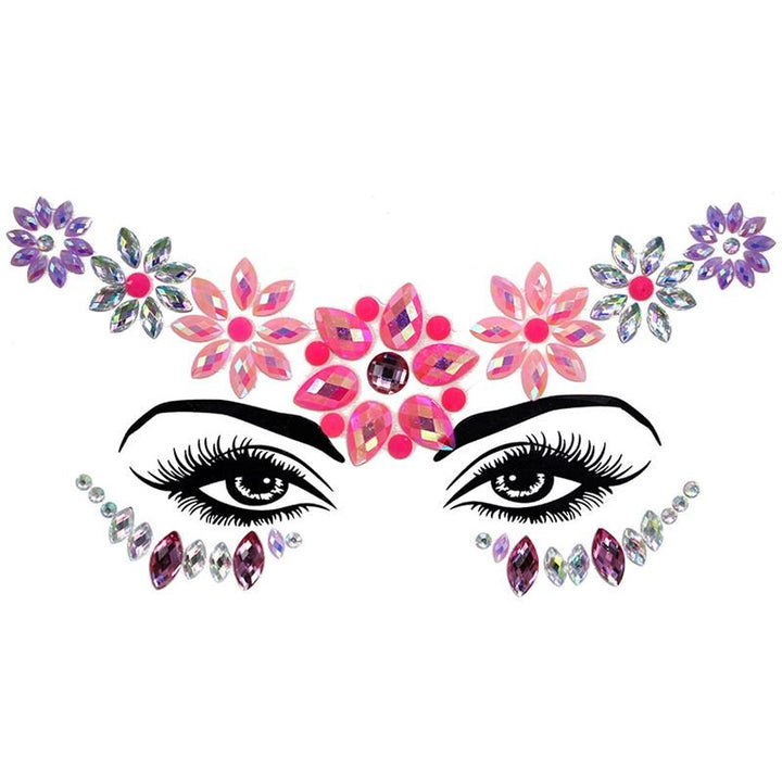 Face Jewels – Gesichtsschmuck mit Strasssteinen/Diamanten (YT – 89) – | Fashiongirl