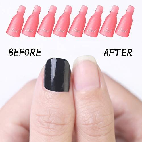 Fingerclips zum Entfernen von Gel-Nagellack, Gelnägeln und Nagellack – 10 Stück – | Fashiongirl