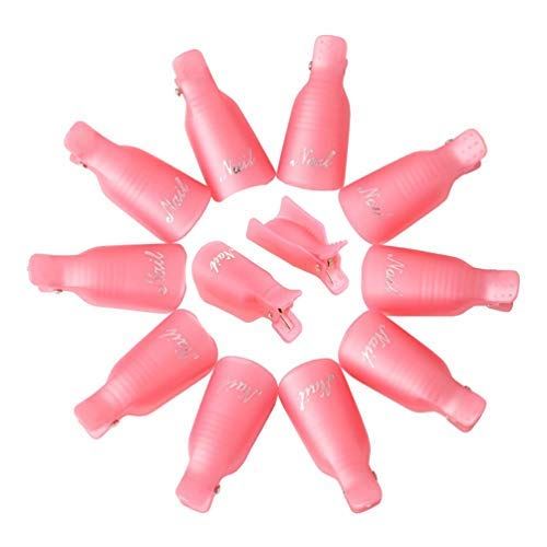 Fingerclips zum Entfernen von Gel-Nagellack, Gelnägeln und Nagellack – 10 Stück – | Fashiongirl