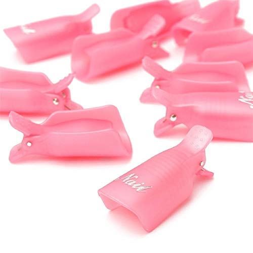 Fingerclips zum Entfernen von Gel-Nagellack, Gelnägeln und Nagellack – 10 Stück – | Fashiongirl