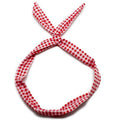 Flexibles Haarband mit Stahldraht – kariert – Haaraccessoires | Fashiongirl