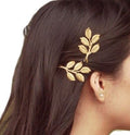 Gold Leaf Hairpins – 2 Stück – Haaraccessoires | Fashiongirl