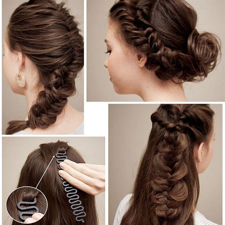 Hair Braider 15 cm – Für perfekte Fischgrätenzöpfe – | Fashiongirl