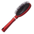 Haarbürste mit ovalem Kissen – Rot – Haarstyling-Werkzeug | Fashiongirl
