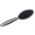 Haarbürste mit ovalem Kissen – Silber – Haarstyling-Werkzeug | Fashiongirl