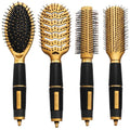 Haarbürstenset Gold Edition – Salon Professional – Perfekte Geschenkidee – Haarstyling-Werkzeug | Fashiongirl