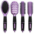 Haarbürstenset Purple Edition – Salon Professional – Perfekte Geschenkidee – Haarstyling-Tool | Fashiongirl