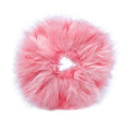 Haarband mit Fell – Faux Scrunchie, rosa – Haaraccessoires