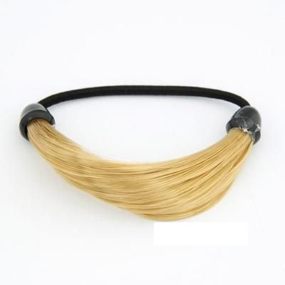 Haarband mit Kunsthaar schwarz – braun – blond mehrfarbig – Haaraccessoires | Fashiongirl