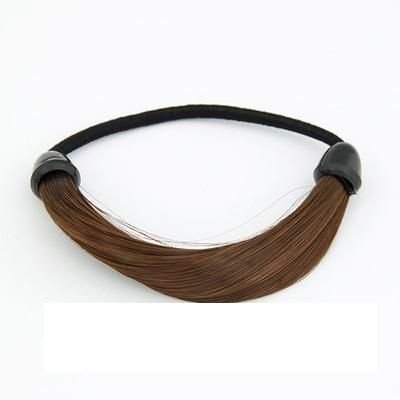 Haarband mit Kunsthaar schwarz – braun – blond mehrfarbig – Haaraccessoires | Fashiongirl