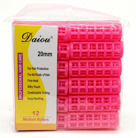 Haarrollerset klassisch – 12 Stück 20 mm Haarrollen – | Fashiongirl