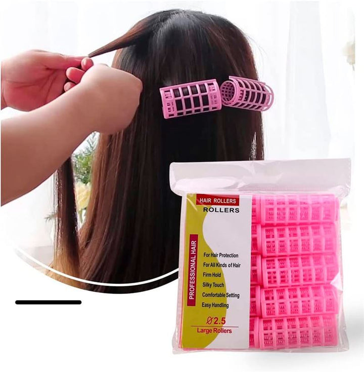 Haarrollerset klassisch – 12 Stück 20 mm Haarrollen – | Fashiongirl