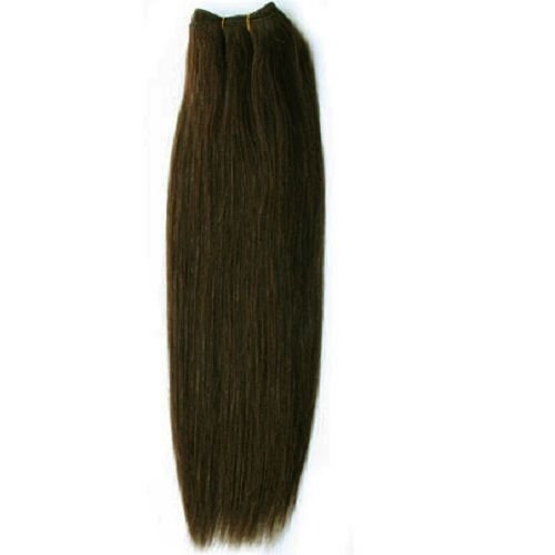 Hair Weft 60 cm Dark brown 2# - | Fashiongirl