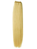 Haarsträhne 60 cm Platinblond 60# – | Fashiongirl