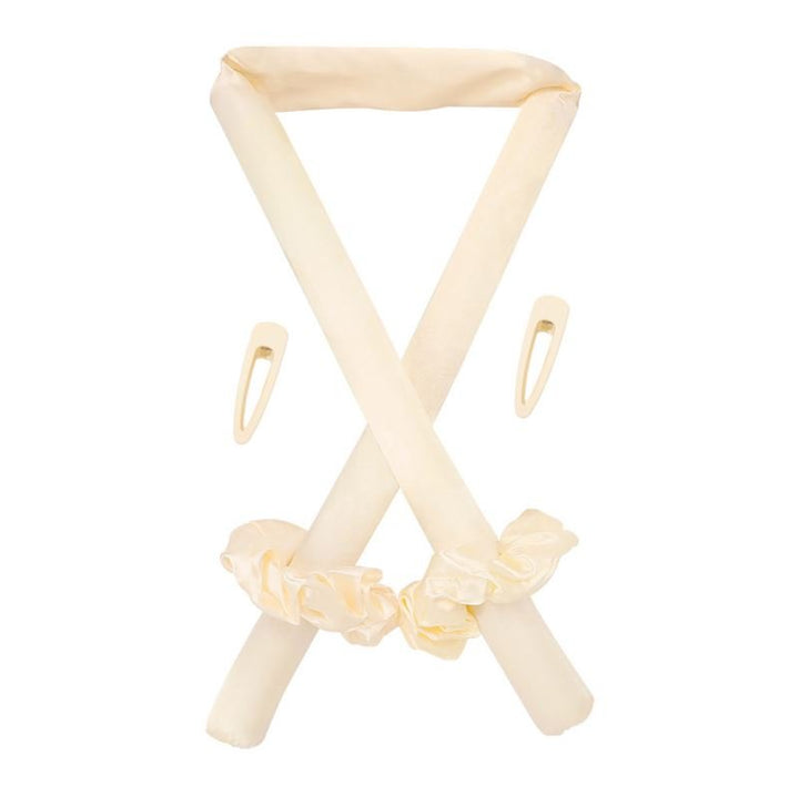 Heatless Hair Curler Hairband - Beige - Hair Styling tool | Fashiongirl