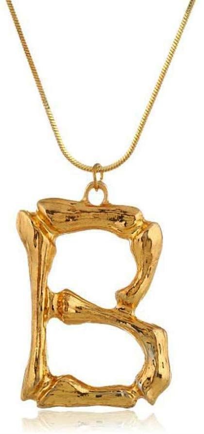 Letter necklace - Bamboo fl. variants - | Fashiongirl