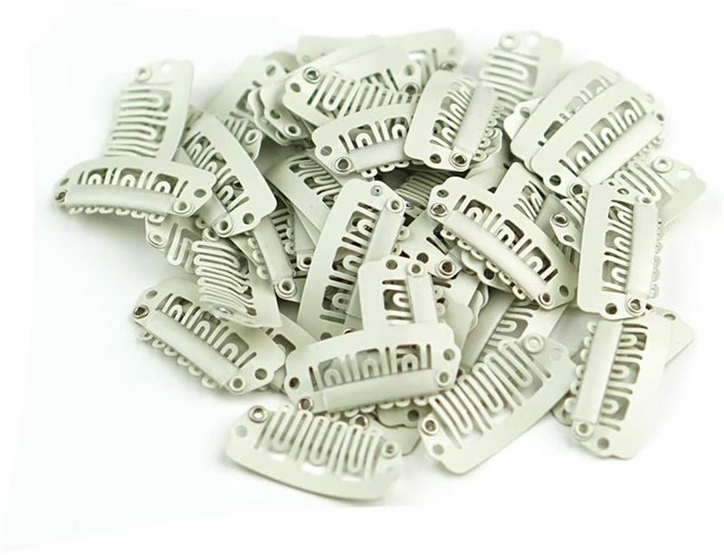 Lose Clips für Extensions – Mehrfarbig (20 Stück) – | Fashiongirl