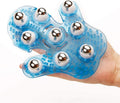 Massagehandschuh mit rollenden Stahlkugeln – Farbe: ass. – | Fashiongirl