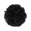 Messy Bun Haargummi mit lockigem Kunsthaar – Nr. 2 Naturschwarz – Haaraccessoires | Fashiongirl