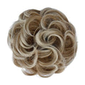 Messy Bun Haargummi mit lockigem Kunsthaar – 6AT88 Erdbeerblond & Platinblond – Haaraccessoires | Fashiongirl