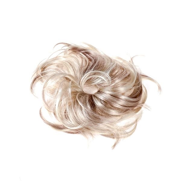 Messy Bun Haargummi mit Kunsthaar in verschiedenen Farben – Haaraccessoires | Fashiongirl