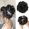 Messy Curly Hair für Dutt Nr. 2 – Natürliches Schwarz – Haaraccessoires | Fashiongirl