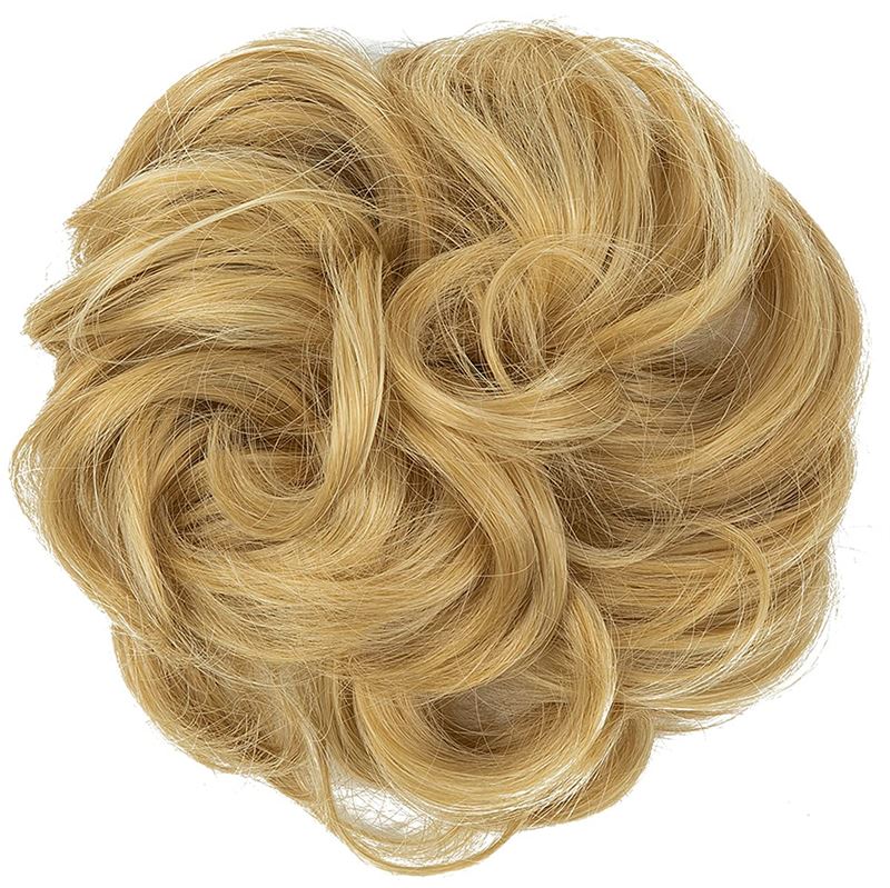 Messy Curly Hair für Dutt #27/613 – Mittelblond – Haaraccessoires | Fashiongirl