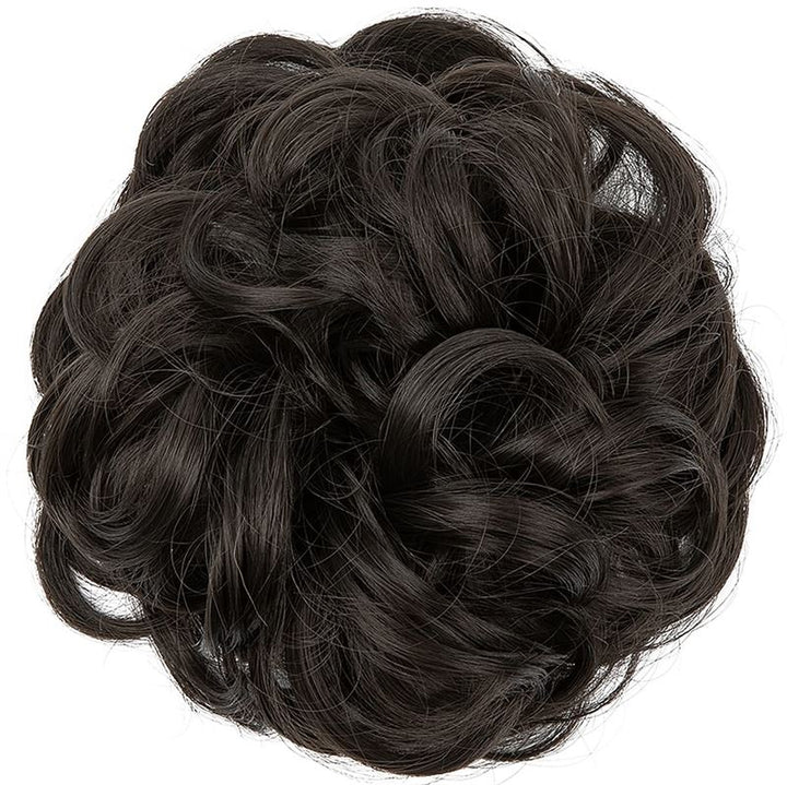 Messy Curly Hair für Dutt Nr. 4 – Schwarzbraun – Haaraccessoires | Fashiongirl
