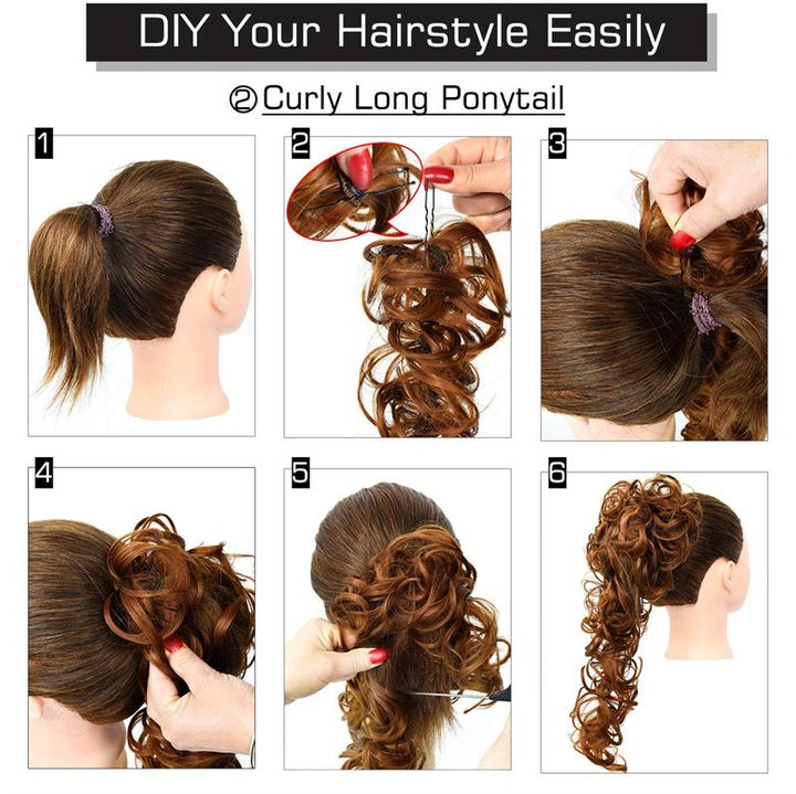 Messy Curly Hair für Dutt #613 – Blond – Haaraccessoires | Fashiongirl