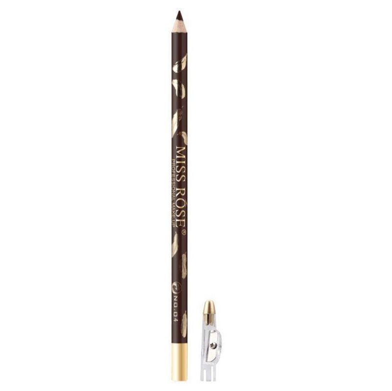 Miss Rose Eyebrow Pencil / Eyebrow Brush - No. 4 Grey Brown - | Fashiongirl