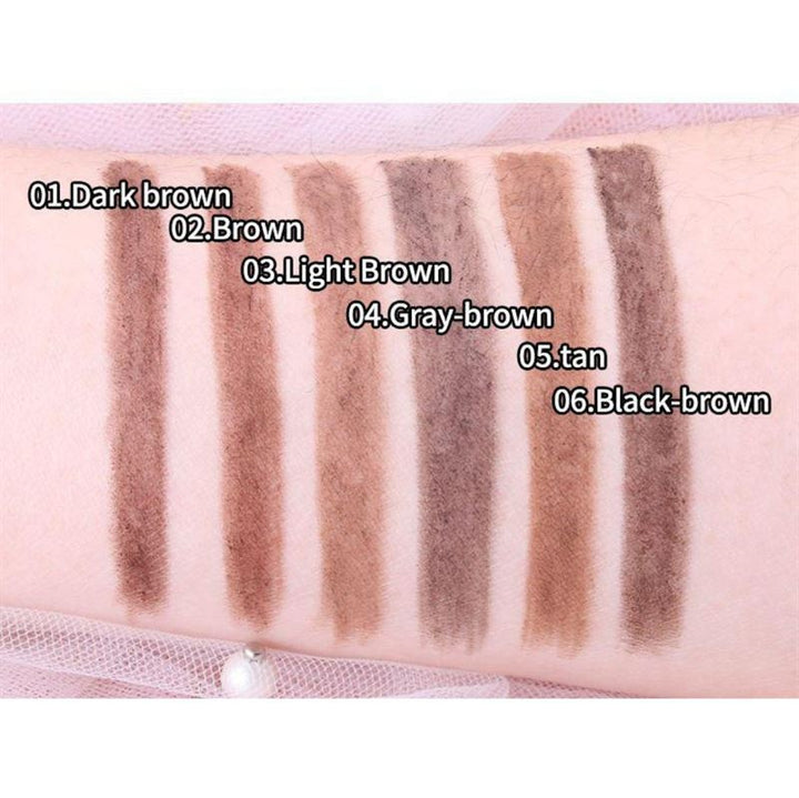 Miss Rose Eyebrow Pencil / Eyebrow Brush - No. 6 Black Brown - | Fashiongirl