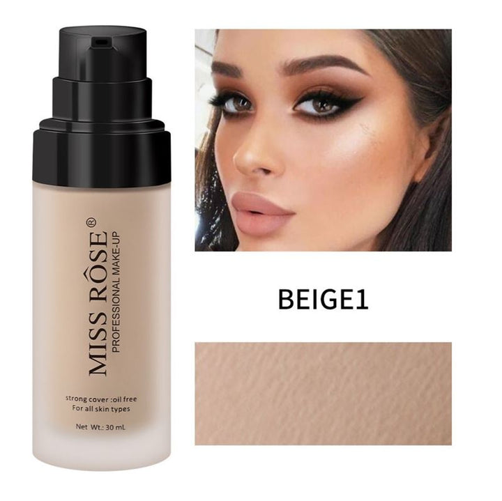 Miss Rose Foundation – Beige 1 (30 ml) – | Fashiongirl