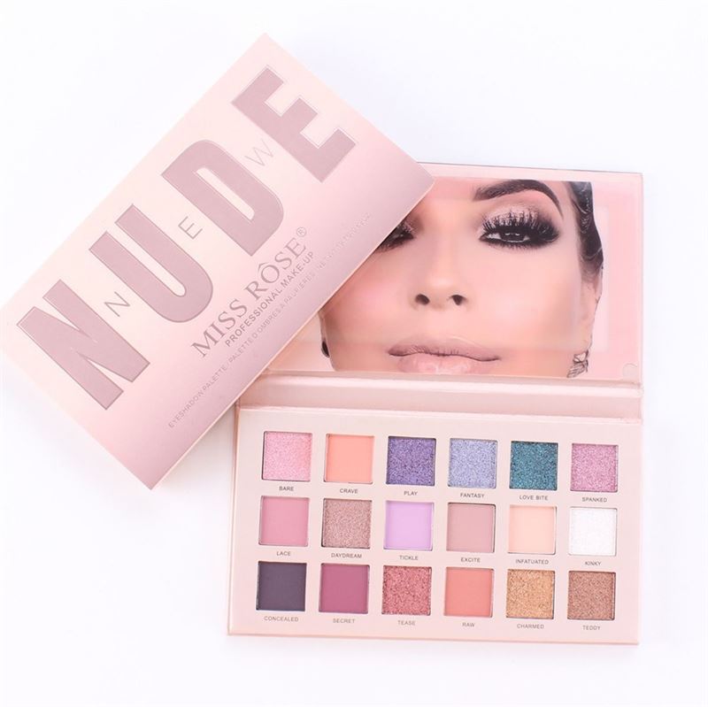 Miss Rose New Nude Eyeshadow Palette, Lidschatten – Chroma – | Fashiongirl