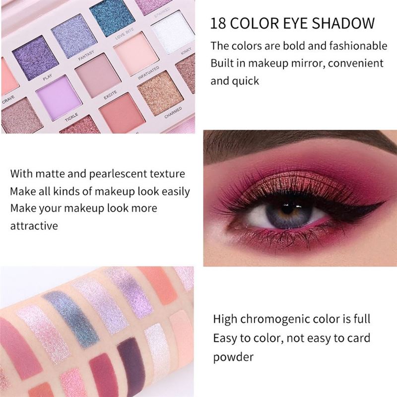 Miss Rose New Nude Eyeshadow Palette, Lidschatten – Chroma – | Fashiongirl