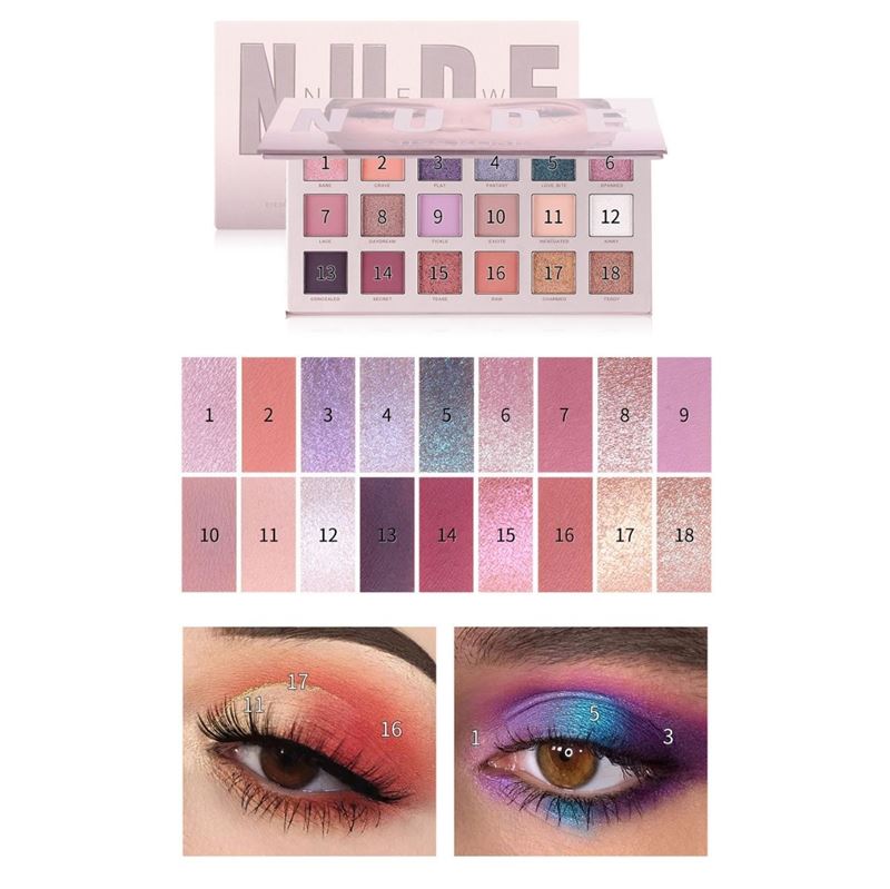 Miss Rose New Nude Eyeshadow Palette, Lidschatten – Chroma – | Fashiongirl