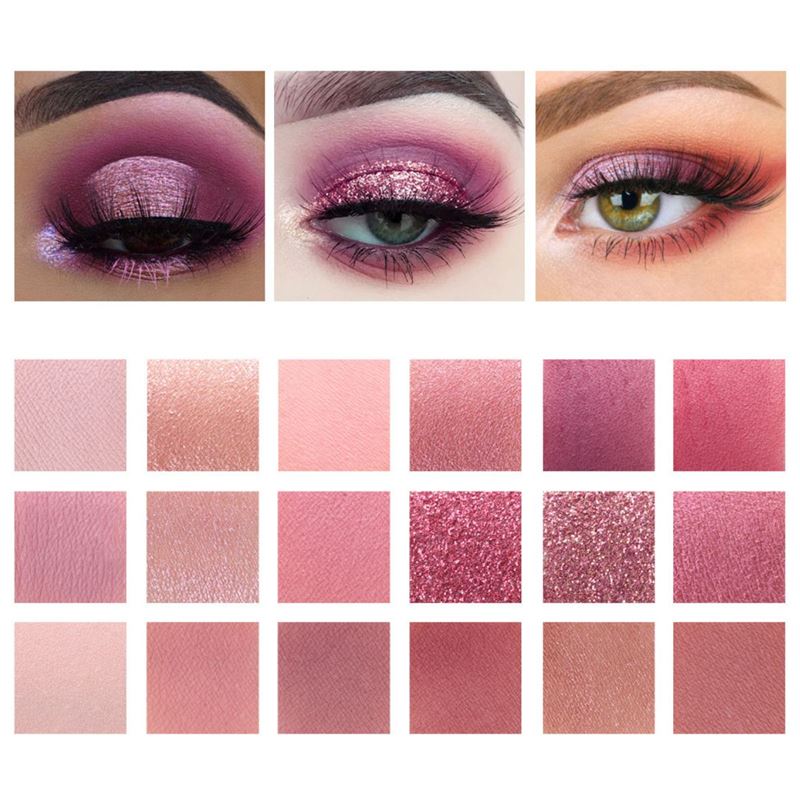 Miss Rose New Nude Eyeshadow Palette, Eyeshadow - Sunset desert - | Fashiongirl