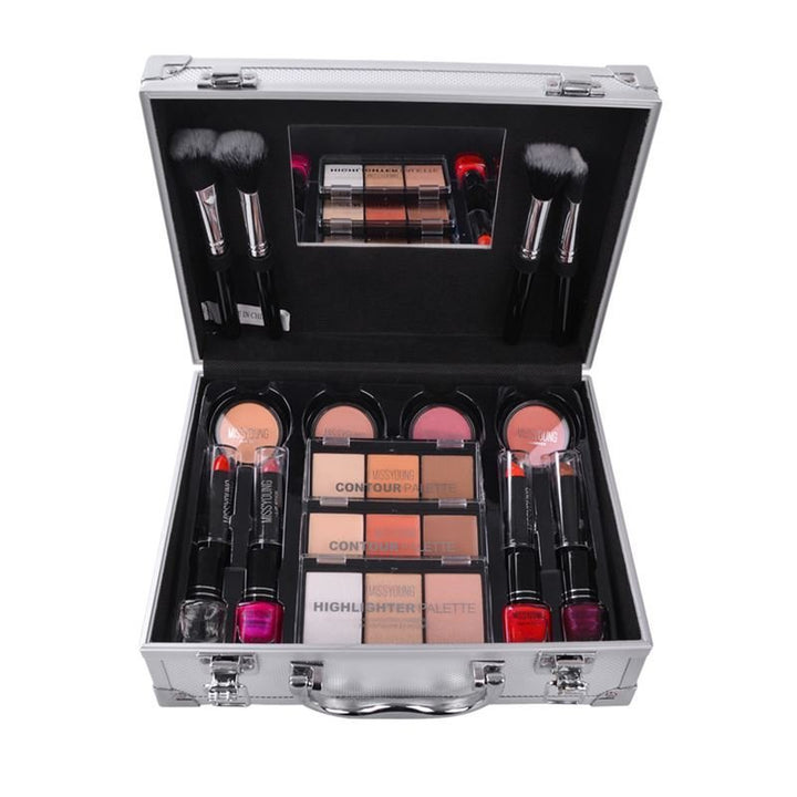 Miss Young Komplettes Make-up-Set in Aluminium – GM14038 – 2 – | Fashiongirl