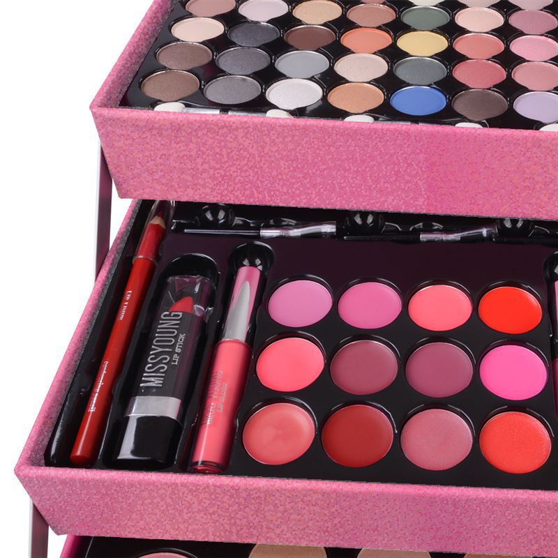 Miss Young Make-up-Set in Box – Pink Holographic (MC1205) – | Fashiongirl