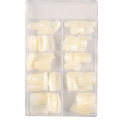 Nagelspitzen in Naturfarbe – 100 Stück – Professionelle Nagelspitzen – | Fashiongirl