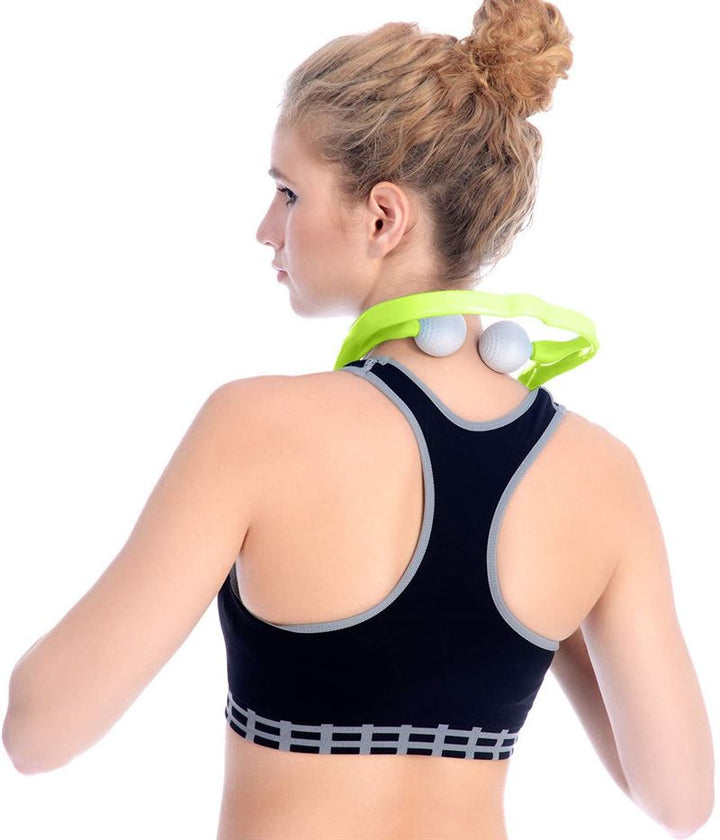 Nackenmassage zur Linderung von Nacken- und Schulterschmerzen – Grün – | Fashiongirl