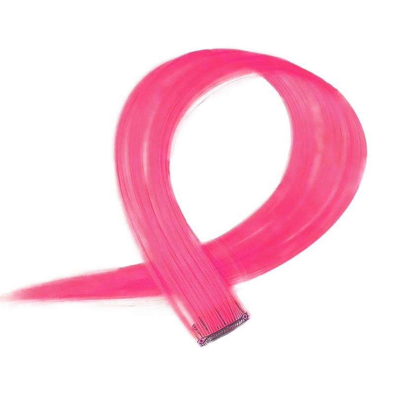Pink, 50 cm – Crazy Colour Clip On – | Fashiongirl