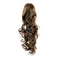 Pferdeschwanz-Faser-Extensions Lockig Hellbraun 6# – | Fashiongirl