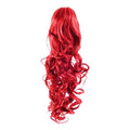 Pferdeschwanz-Faser-Extensions Curly Total red – | Fashiongirl