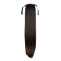 Pferdeschwanz-Faser-Extensions, glatt, dunkelbraun, 2# – | Fashiongirl