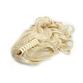 Pferdeschwanz Pferdeschwanz mit Haarspange, lockig – blond #613 – | Fashiongirl