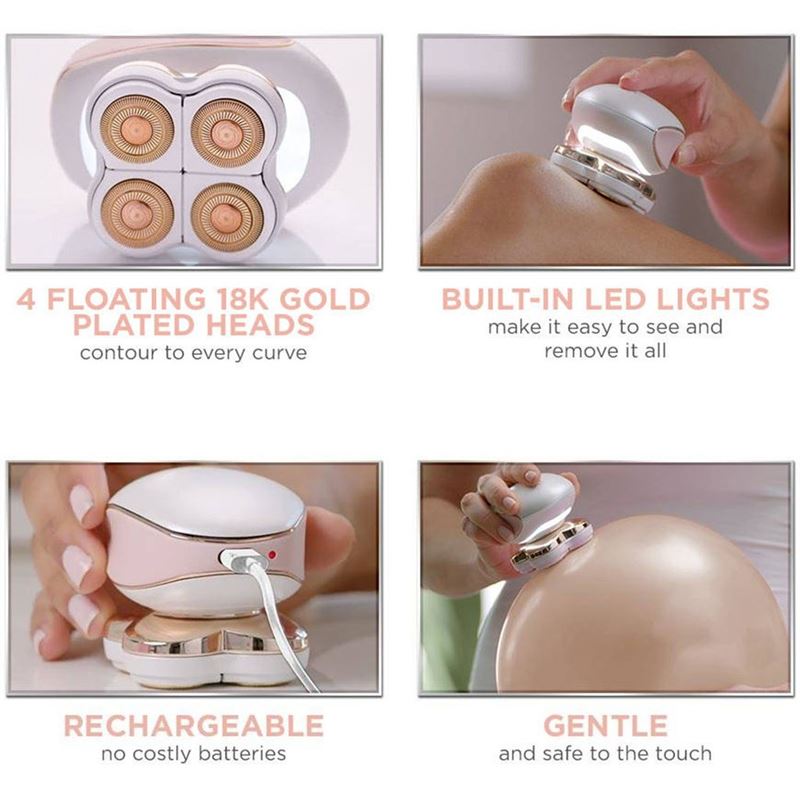 Wiederaufladbarer Epilierer für die Beine | Hearts of Love Edition – | Fashiongirl
