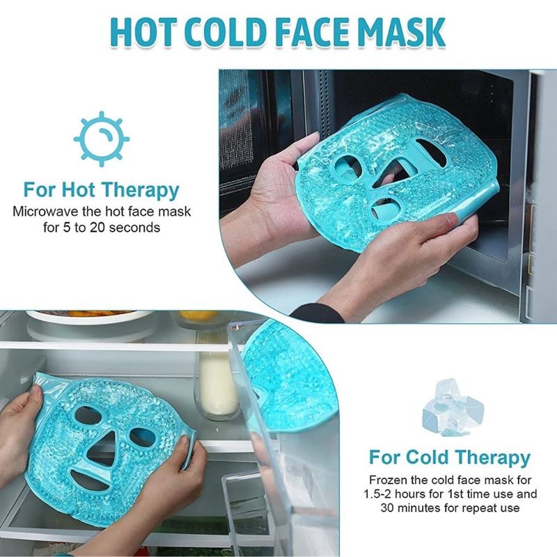 Entspannende Spa-Gelmaske für das Gesicht – verschiedene Farben – | Fashiongirl