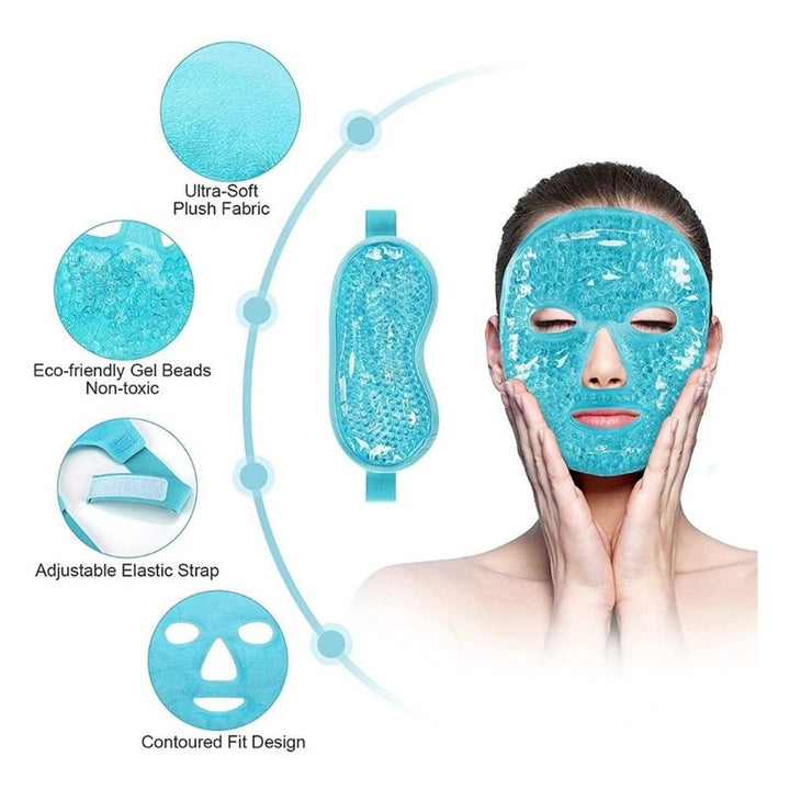 Entspannende Spa-Gelmaske für das Gesicht – verschiedene Farben – | Fashiongirl