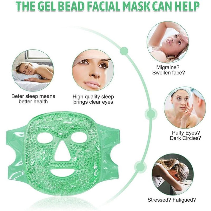 Entspannende Spa-Gelmaske für das Gesicht – verschiedene Farben – | Fashiongirl