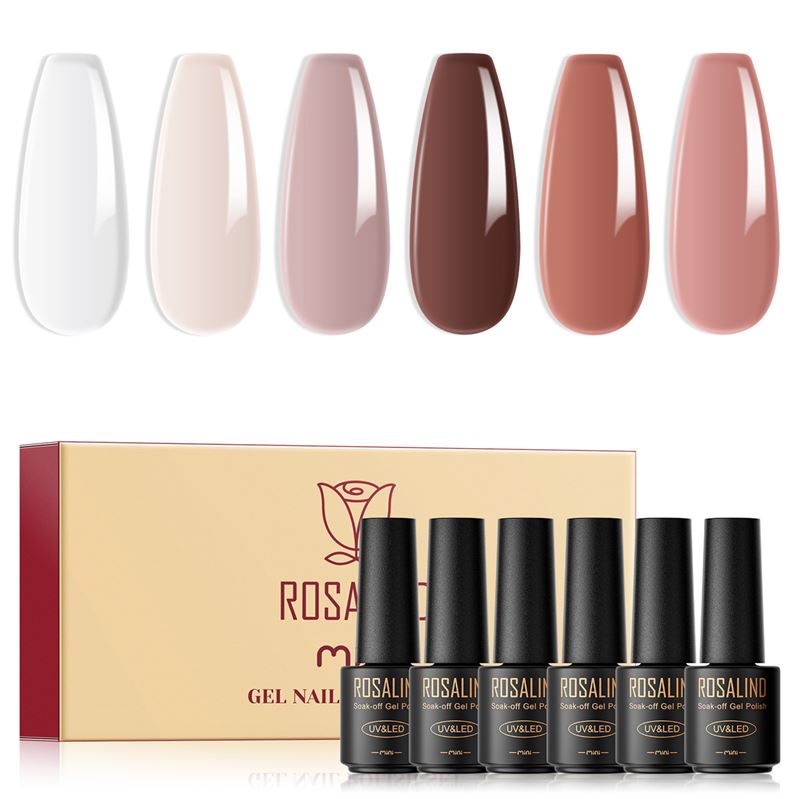 ROSALIND Mini-Gel-Nagellacke / Nagellack – Neutrale Kollektion (RATC6 – 012) – | Fashiongirl